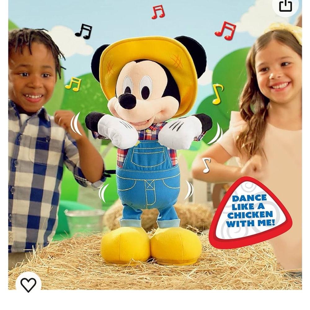 Original Mickey Mouse e-I-oh interactive Plush toy